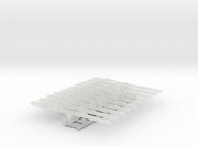 10x Right-handed Energy Spear: Lucifer (Human) 3d printed