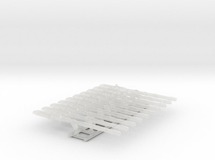 10x Right-handed Energy Spear: Lucifer (Human) 3d printed