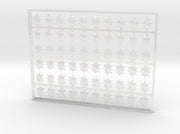 60x Children of Chaos - Shoulder Insignia pack 3d printed