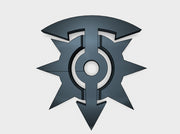 60x Children of Chaos - Shoulder Insignia pack 3d printed