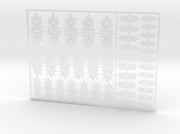 The Children of Chaos - Flat Vehicle Insignia pack 3d printed