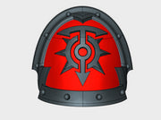 10x Children of Chaos - Abhorrent Shoulder Pads 3d printed