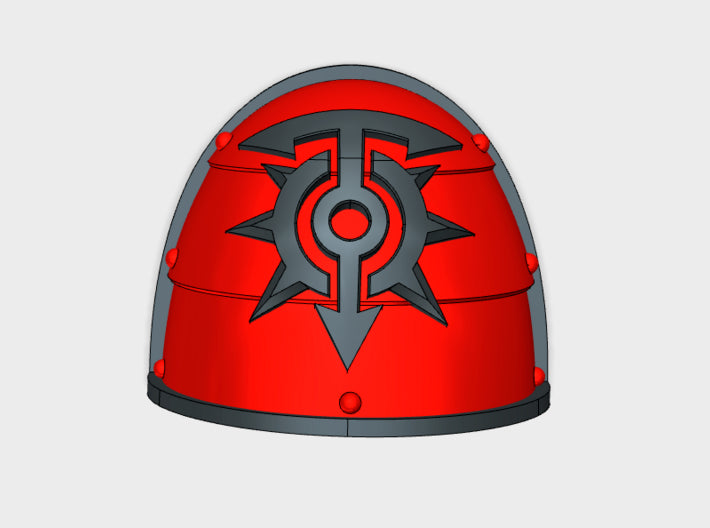 10x Children of Chaos - G:1a Shoulder Pads 3d printed