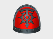 10x Children of Chaos - G:2a Shoulder Pads 3d printed