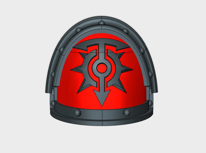 10x Children of Chaos - G:3a Shoulder Pads 3d printed