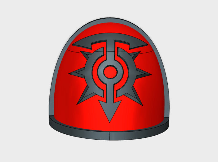 10x Children of Chaos - G:4a Shoulder Pads 3d printed