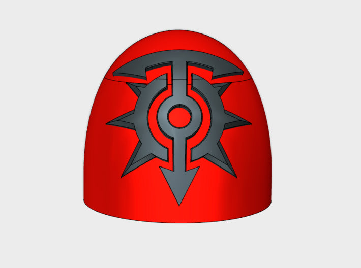 10x Children of Chaos - G:5a Shoulder Pads 3d printed