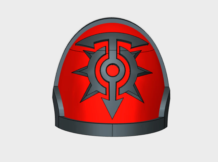 10x Children of Chaos - G:10a Left Shoulders 3d printed