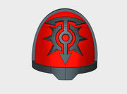 10x Children of Chaos - G:11a Shoulder Pads 3d printed