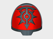 10x Children of Chaos - G:13a Shoulder Pads 3d printed