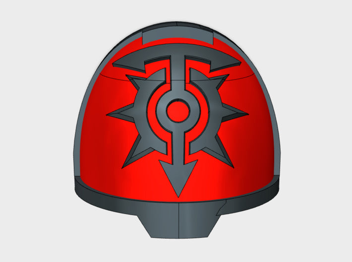 10x Children of Chaos - G:13a Shoulder Pads 3d printed