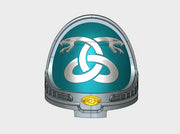 10x Coiled Serpents - Osiris Shoulder Pads 3d printed