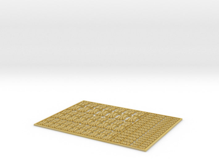 Demon Claw - Flat Vehicle Insignia pack 3d printed