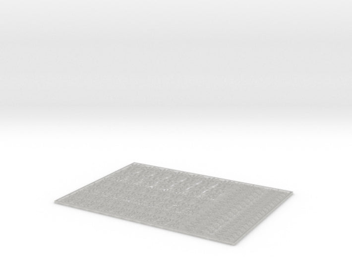 Demon Claw - Flat Vehicle Insignia pack 3d printed