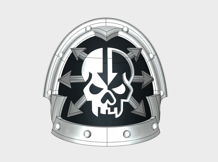 10x Sions of Malice - Abhorrent Shoulder Pads 3d printed