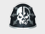 10x Scions of Malice - G:1a Shoulder Pads 3d printed