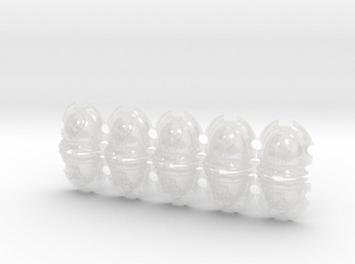 10x Son of Malice - Rancor Shoulder Pads 3d printed