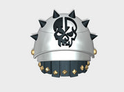 10x Malice - Ex:1 Gladiator Shoulders 3d printed