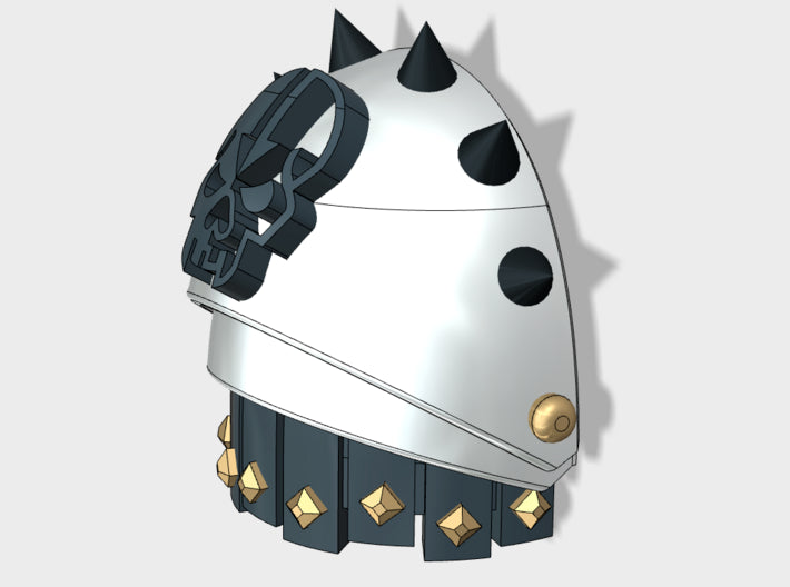 10x Malice - Ex:1 Gladiator Shoulders 3d printed