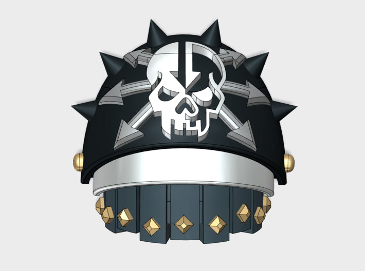 10x Scions of Malice - Ex:1 Gladiator Shoulders 3d printed