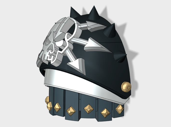 10x Scions of Malice - Ex:1 Gladiator Shoulders 3d printed