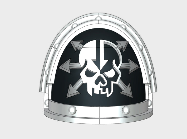 10x Scions of Malice - G:3a Shoulder Pads 3d printed