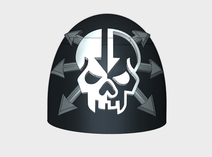 10x Scions of Malice - G:5a Shoulder Pads 3d printed