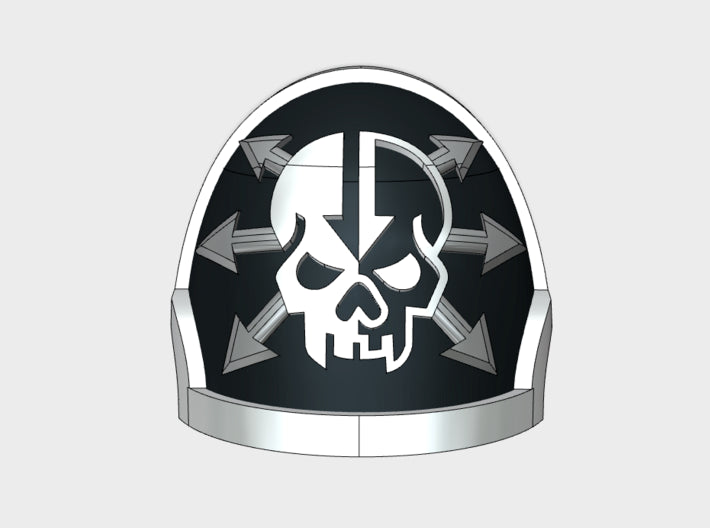 10x Scions of Malice - G:10a Left Shoulders 3d printed