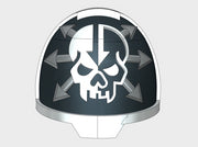 10x Scions of Malice - G:13a Shoulder Pads 3d printed