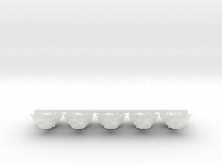 10x Malice - T:4a Chaos Terminator Pads 3d printed