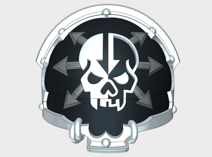 10x Scions of Malice - T:4a Chaos Terminator Pads 3d printed