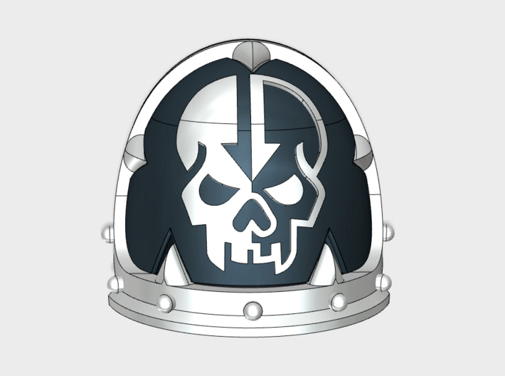 10x Malice - Malicious Shoulder Pads 3d printed