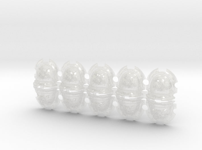 10x Scions of Malice - Rancor Shoulder Pads 3d printed