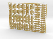 Malice - Flat Vehicle Insignia pack 3d printed