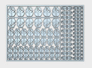 Malice - Flat Vehicle Insignia pack 3d printed