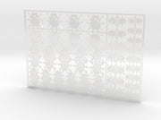 Scions of Malice - Flat Vehicle Insignia pack 3d printed