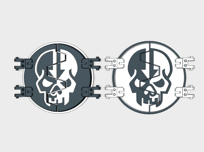 Malice : Legion Deimos Round Doors 3d printed