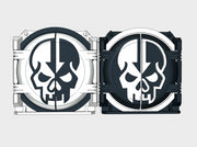 Malice : Mark-1 APC Round Doors 3d printed