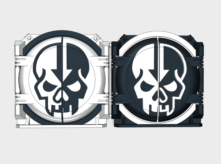 Malice : Mark-1 APC Round Doors 3d printed