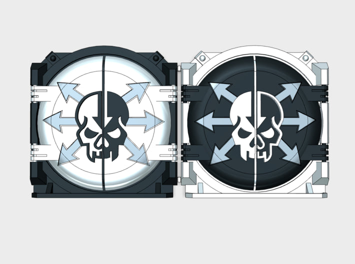 Scions of Malice : Mark-1 APC Round Doors 3d printed