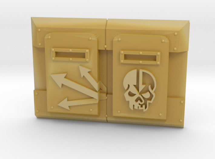 Malice : Mark-2 APC Split Frontplate 3d printed