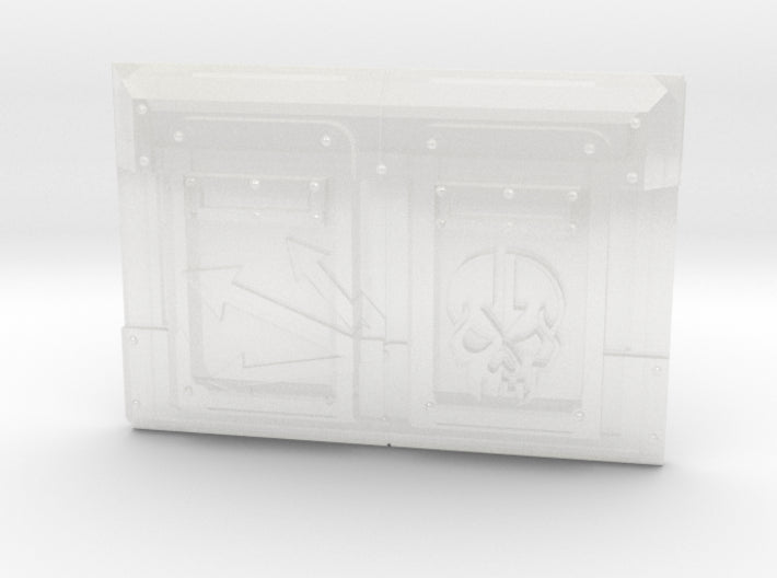 Malice : Mark-2 APC Split Frontplate 3d printed