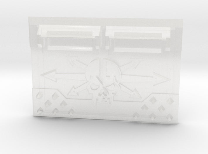 Scions of Malice : Standard APC Spiked Frontplate 3d printed