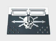 Scions of Malice : Standard APC Spiked Frontplate 3d printed