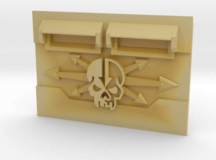 Scions of Malice : Standard APC Frontplate 3d printed