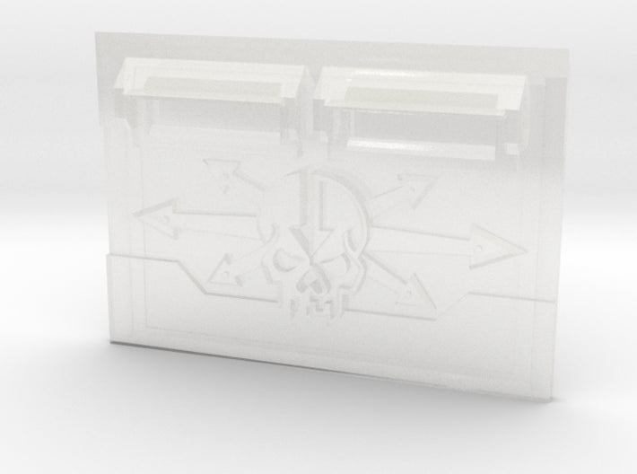 Scions of Malice : Standard APC Frontplate 3d printed