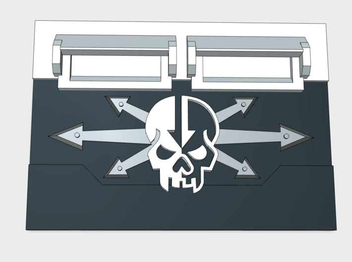 Scions of Malice : Standard APC Frontplate 3d printed