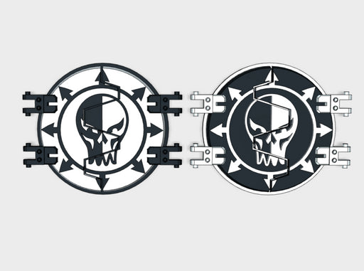 Sons of Malice : Legion Deimos Round Doors 3d printed