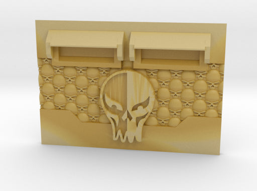 Sons of Malice : Skull Wall Std. APC Frontplate 3d printed