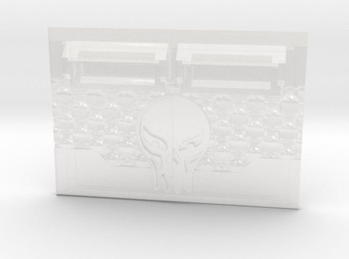Sons of Malice : Skull Wall Std. APC Frontplate 3d printed